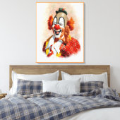 Toile clown peinture 2 (Insitu(Chambre))
