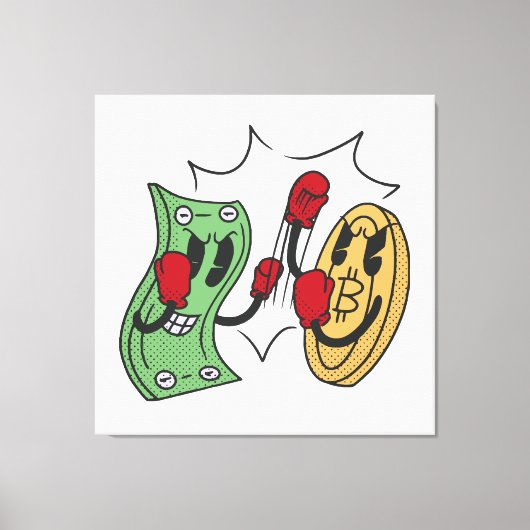 Toile Club de combat Crypto (Recto)