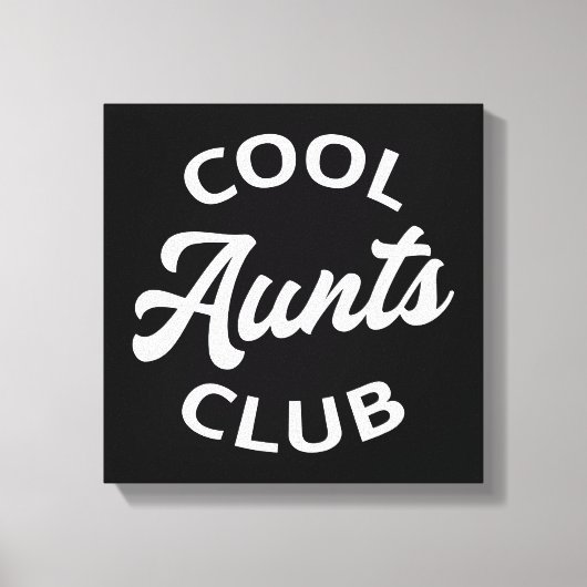 Toile Club des Aunts cool I (Recto)