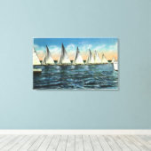 Toile Club nautique Seneca (Insitu (Plancher de Bois))