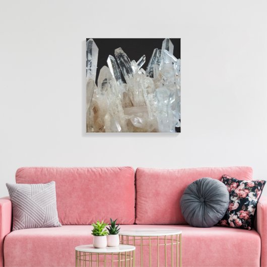 Toile Cluster Crystal Energy Quartz (Insitu(Salon))