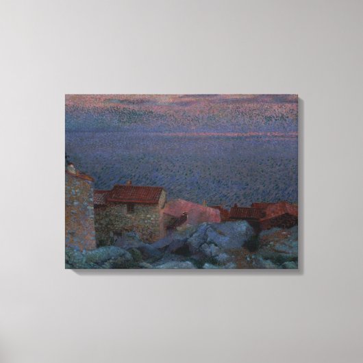 Toile Coastal Landscape (Recto)