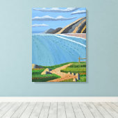 Toile Coastal Path (Insitu (Plancher de Bois))