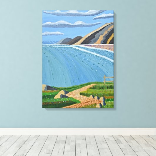 Toile Coastal Path (Insitu (Plancher de Bois))