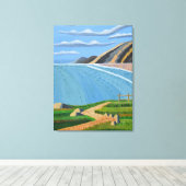 Toile Coastal Path (Insitu (Plancher de Bois))
