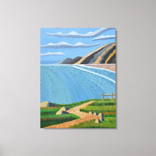 Toile Coastal Path (Recto)