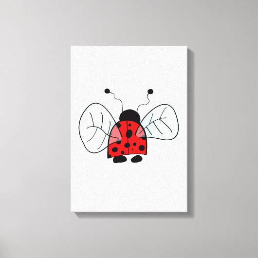 Toile Coccinelle (Recto)