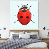 Toile Coccinelle Chanceuse (Insitu(Chambre))