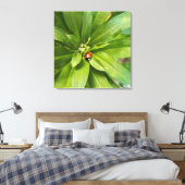 Toile Coccinelle sur fleurs (Insitu(Chambre))
