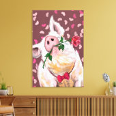 Toile Cochon Gentilhomme (Insitu(Salon))