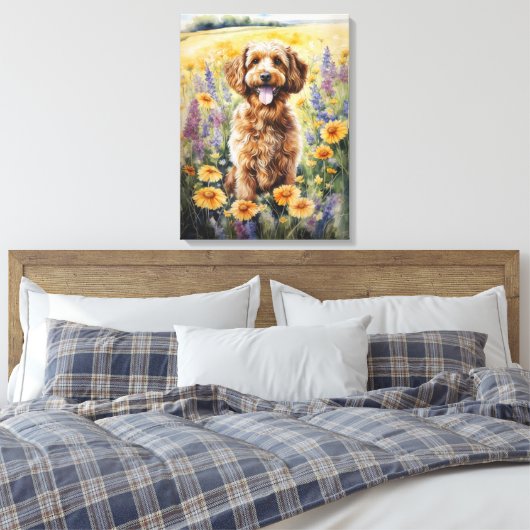 Toile Cockapoo (Insitu(Chambre))