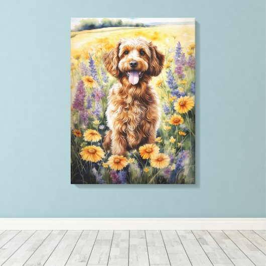 Toile Cockapoo (Insitu (Plancher de Bois))