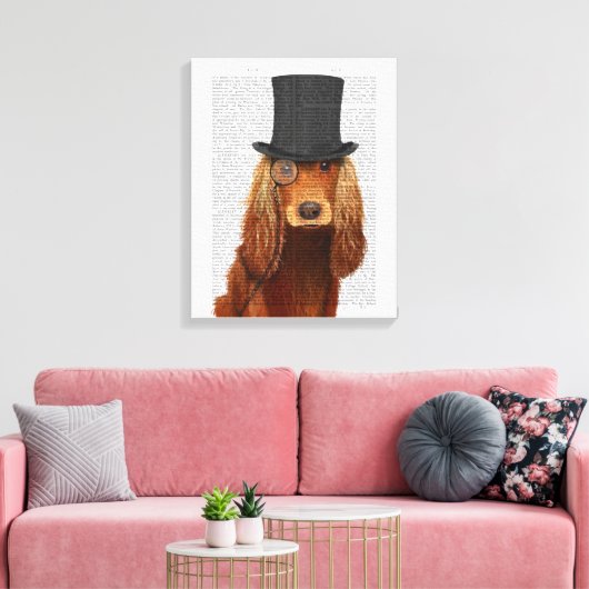 Toile Cocker Spaniel, Hound officiel et Casquette (Insitu(Salon))
