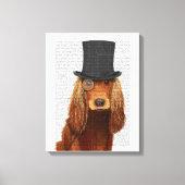 Toile Cocker Spaniel, Hound officiel et Casquette (Recto)