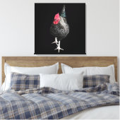 Toile Cockerel Black Strutt No 3 (Insitu(Chambre))