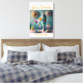 Toile Cocktail atomique futuriste du milieu du siècle (Insitu(Chambre))