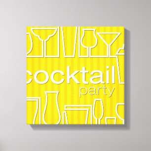 Toile Cocktail jaune