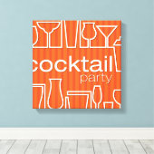 Toile Cocktail orange (Insitu (Plancher de Bois))
