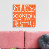 Toile Cocktail orange (Insitu(Salon))