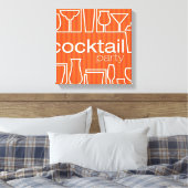 Toile Cocktail orange (Insitu(Chambre))