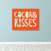 Toile Cocoa & Baisers (Insitu (Plancher de Bois))