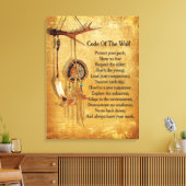 Toile Code du chasseur de loups (Insitu(Salon))