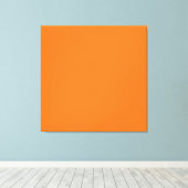 Toile Code hexadécimal citrouille FF7518 (Insitu (Plancher de Bois))