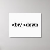 Toile code HTML (Recto)