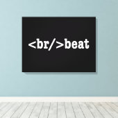 Toile code HTML breakbeat (Insitu (Plancher de Bois))