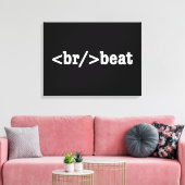 Toile code HTML breakbeat (Insitu(Salon))