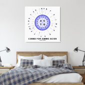 Toile Codé Pour Les Acides Aminés (Code Génétique ADN) (Insitu(Chambre))