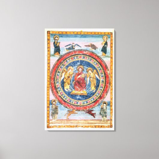 Toile Codex Amiatinus Christ en Majesté (Recto)