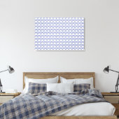 Toile Coeur bleu saphir (Insitu(Chambre))