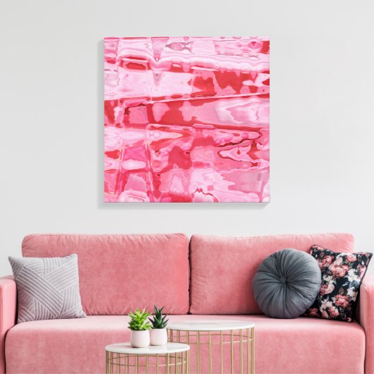 Toile Coeur brisé Abstrait (Insitu(Salon))