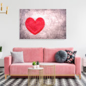 Toile Coeur chaulé (Insitu(Salon))