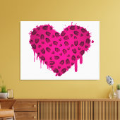 Toile coeur d'amorce (Insitu(Salon))