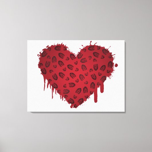 Toile coeur d'amorce (Recto)