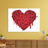 Toile coeur d'amorce (Insitu(Salon))