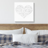 Toile Coeur d'argot australien (Insitu(Chambre))