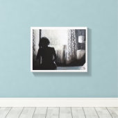 Toile "Coeur de bon Mornin" (Insitu (Plancher de Bois))