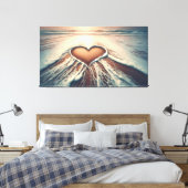 Toile "Coeur de grâce" (Insitu(Chambre))