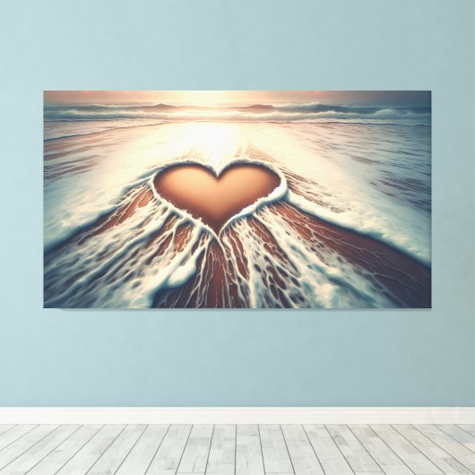 Toile "Coeur de grâce" (Insitu (Plancher de Bois))