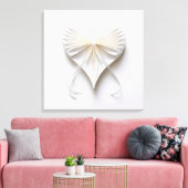 Toile Coeur de ruban (Insitu(Salon))