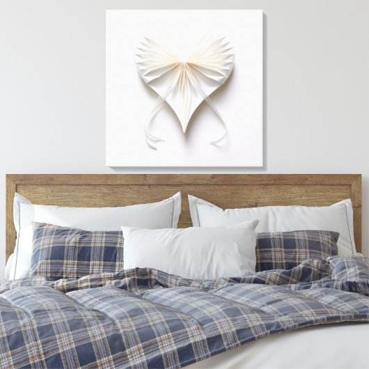 Toile Coeur de ruban (Insitu(Chambre))