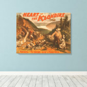 Toile Coeur du Théâtre minier du Klondike (Insitu (Plancher de Bois))
