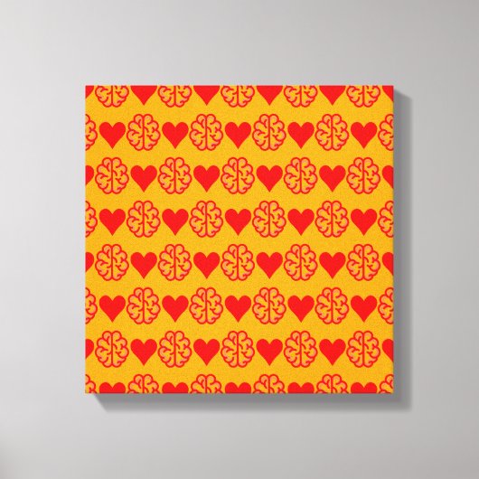 Toile Coeur et esprit (Recto)