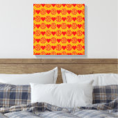 Toile Coeur et esprit (Insitu(Chambre))
