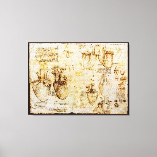 Toile Coeur Et Ses Bateaux De Sang, Sepia (Recto)