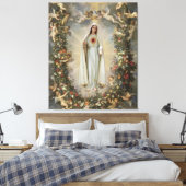 Toile Coeur immaculé de Marie, Vierge Marie (Insitu(Chambre))