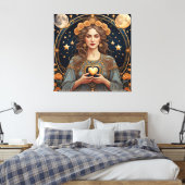 Toile coeur passionné femme - tarot (Insitu(Chambre))